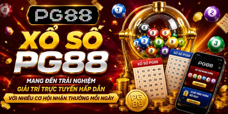 Xổ số PG88 mang đến trải nghiệm giải trí trực tuyến hấp dẫn với nhiều cơ hội nhận thưởng mỗi ngày